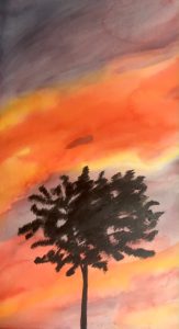 Sunset Tree, Moving